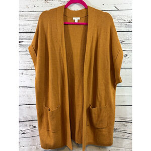 Women's J.Jill Brown Cardigan Sweater M